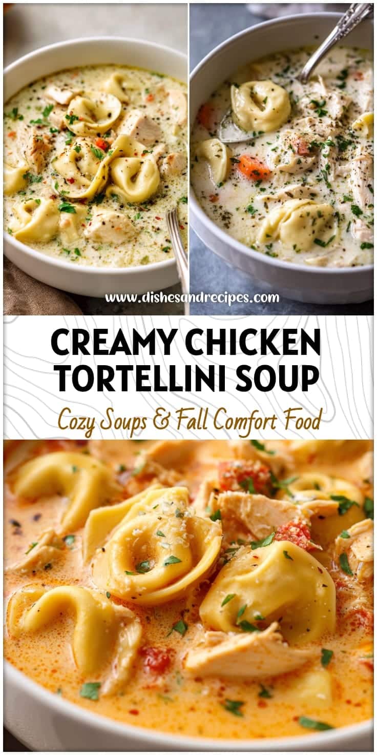 Creamy Chicken Tortellini Soup Recipe