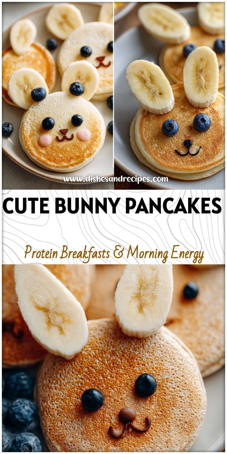 Healthy Bunny Pancakes: Cute & Easy Breakfast Idea for Kids