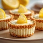 Easy Mini No-Bake Lemon Cheesecakes 12 =
