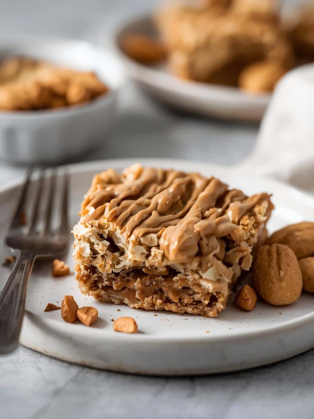 Easy No-Bake Peanut Butter Oat Bars - Healthy Snack & Quick Dessert