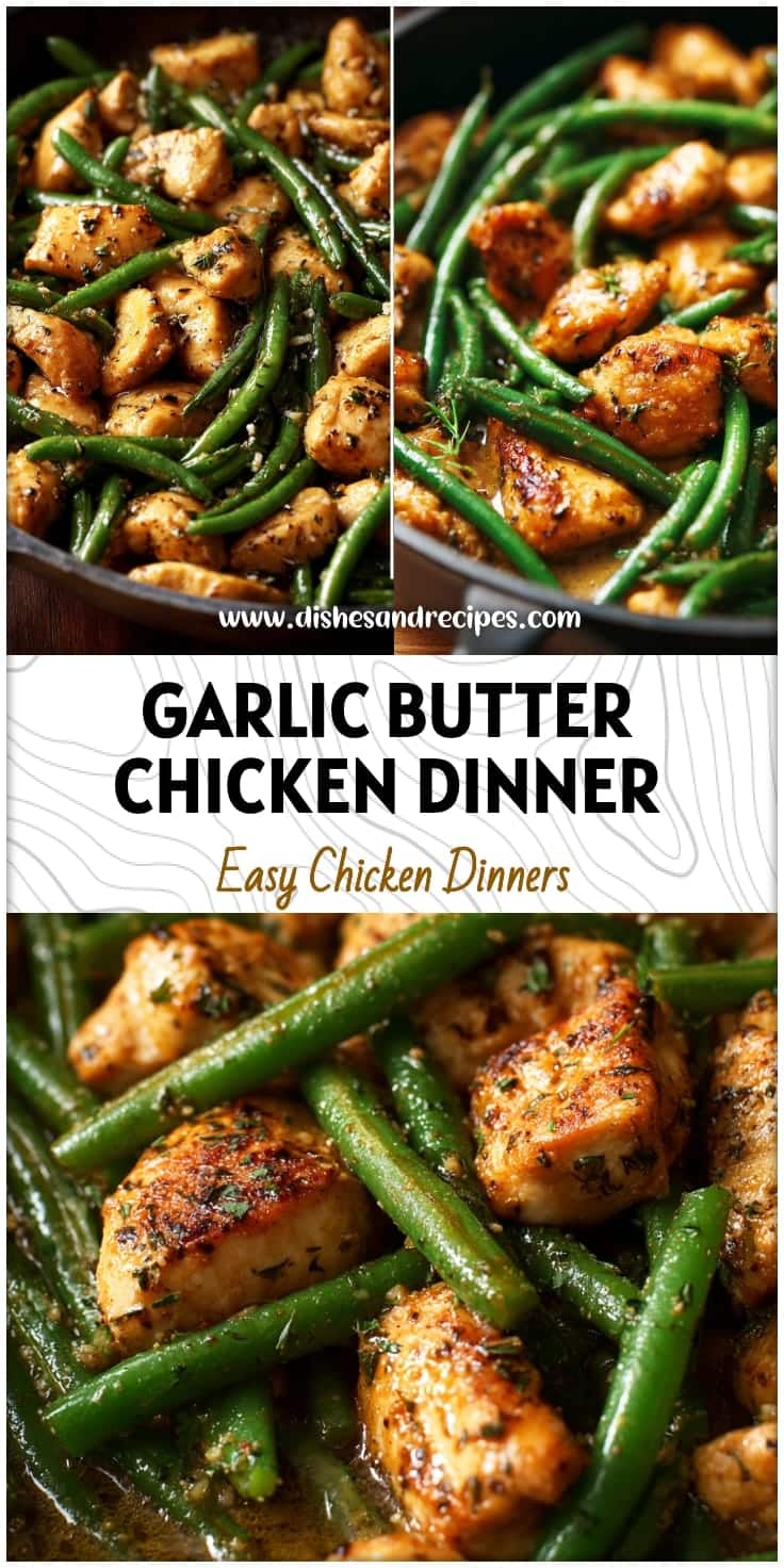 Garlic Butter Chicken & Green Beans: Easy One-Pan Dinner
