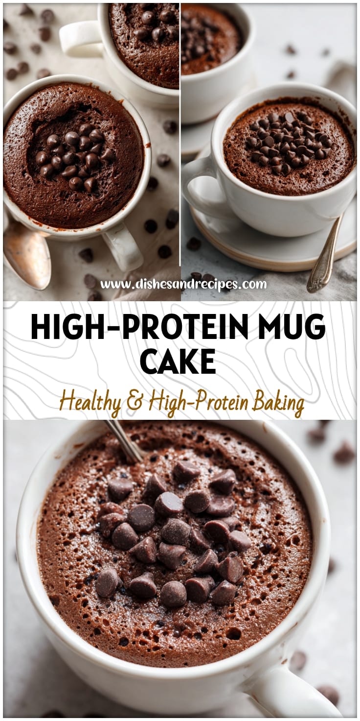 Easy High-Protein Chocolate Mug Cake Recipe