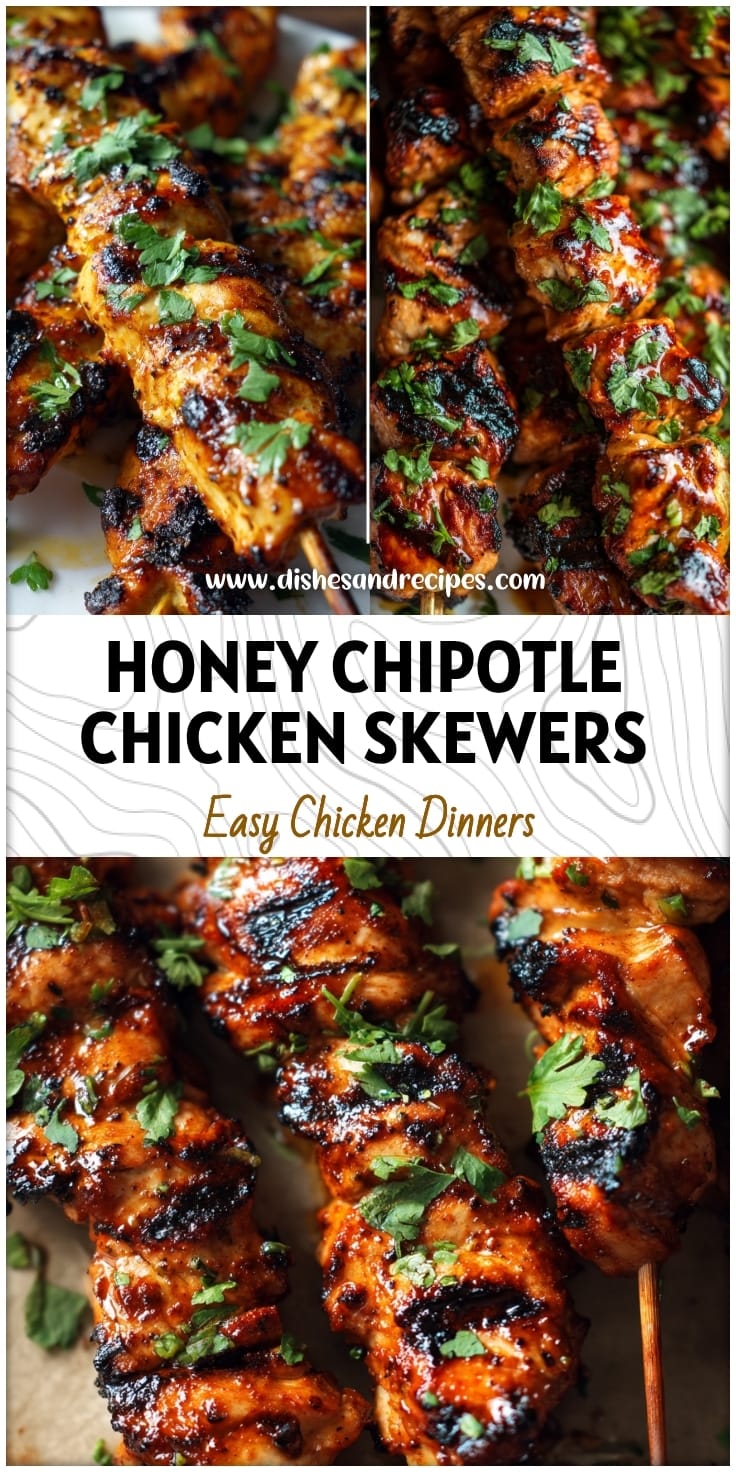 Honey Chipotle Chicken Skewers: Easy & Healthy Dinner Idea