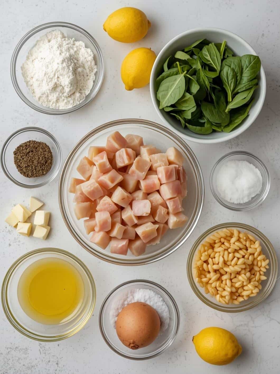 Lemon Herb Chicken Orzo Skillet: Healthy One-Pot Dinner Idea