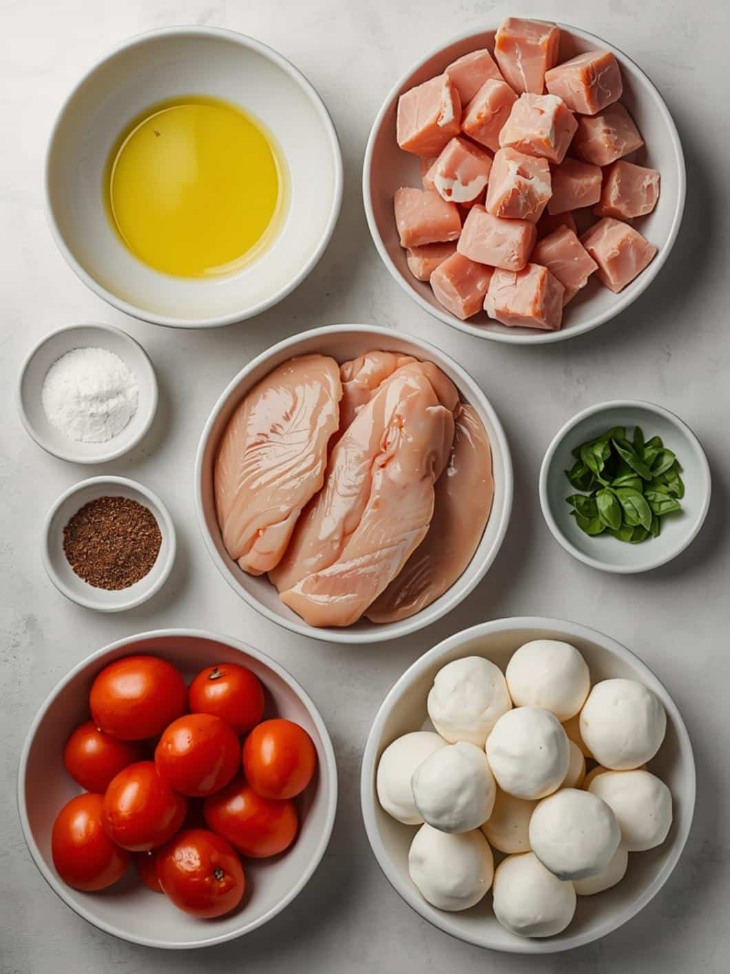 One-Pan Chicken Caprese Skillet with Balsamic Glaze