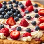 Patriotic Berry Fruit Pizza: Easy 4th of July Dessert & Summer Cookout Recipe 12 =