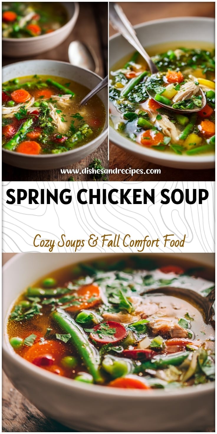 Easy Spring Vegetable Chicken Soup Recipe