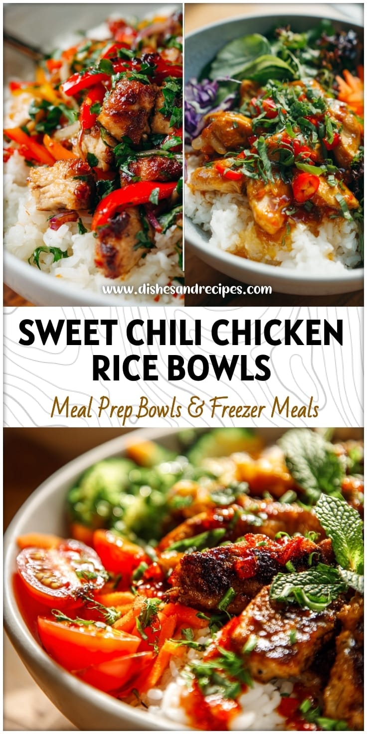 Sweet Chili Chicken Rice Bowls: Easy & Healthy Dinner Recipe