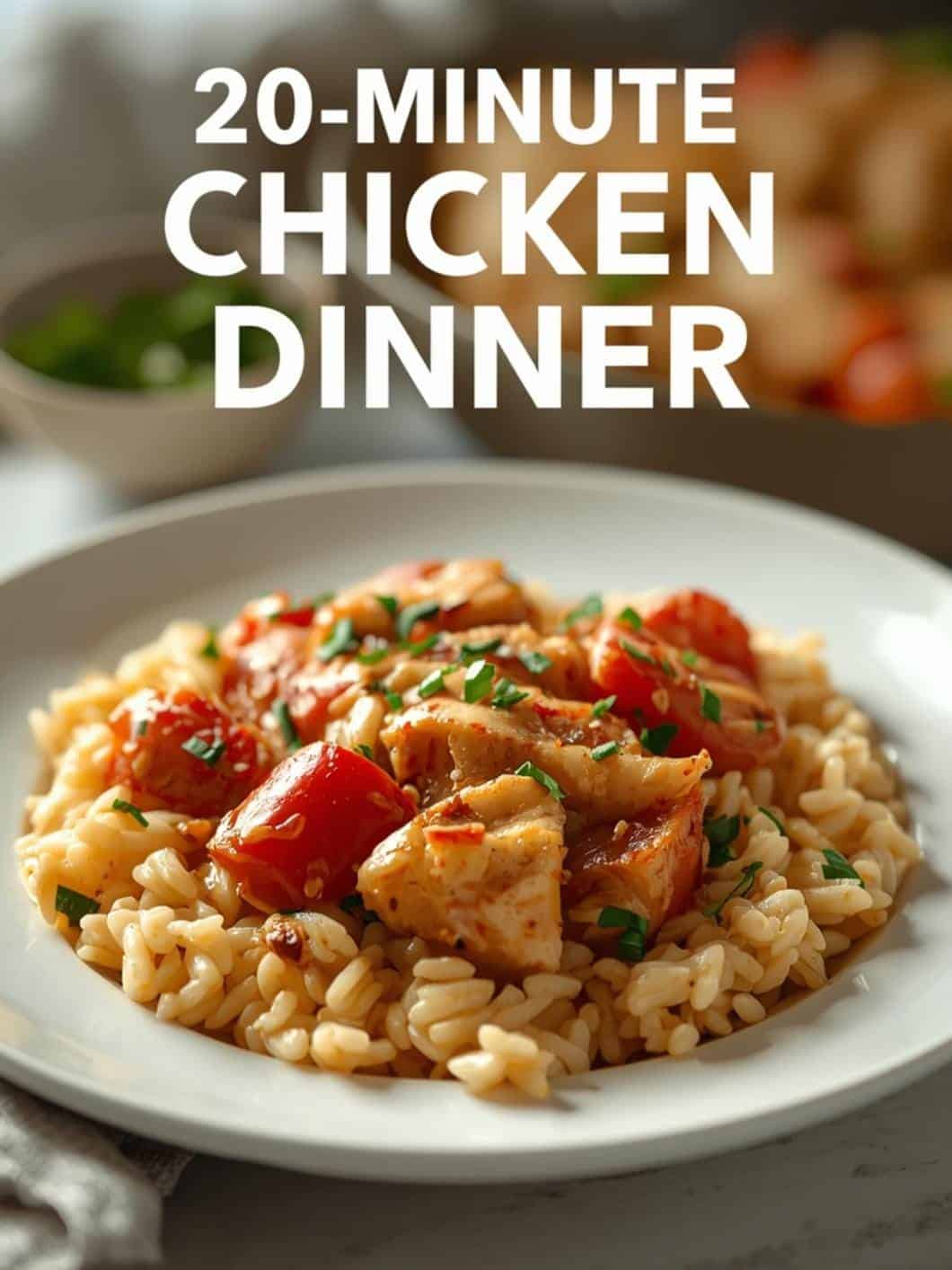 20-Minute Chicken Dinner: Quick & Easy Weeknight Meal for Busy Families