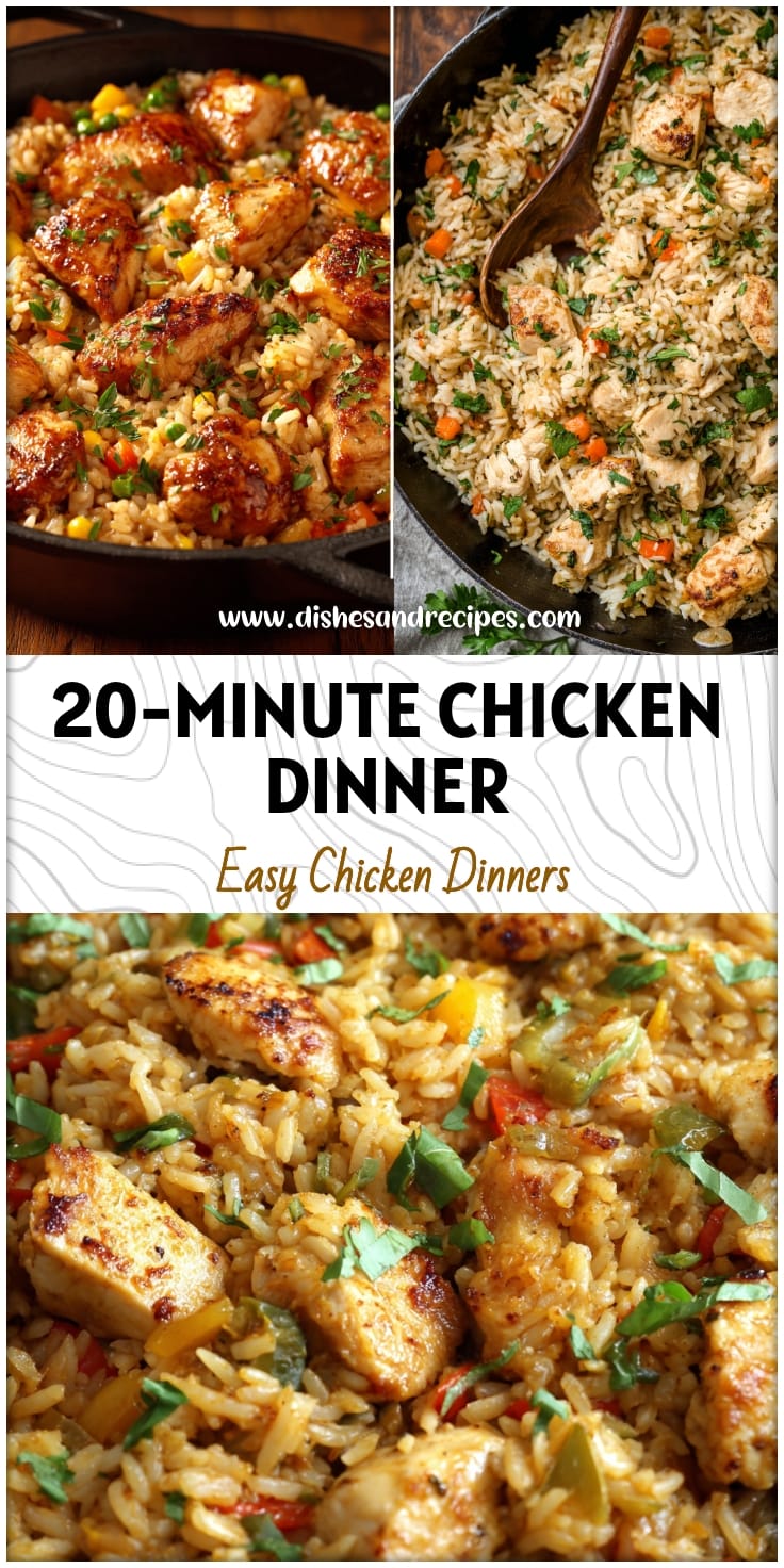 20-Minute Chicken Dinner: Quick & Easy Weeknight Meal for Busy Families