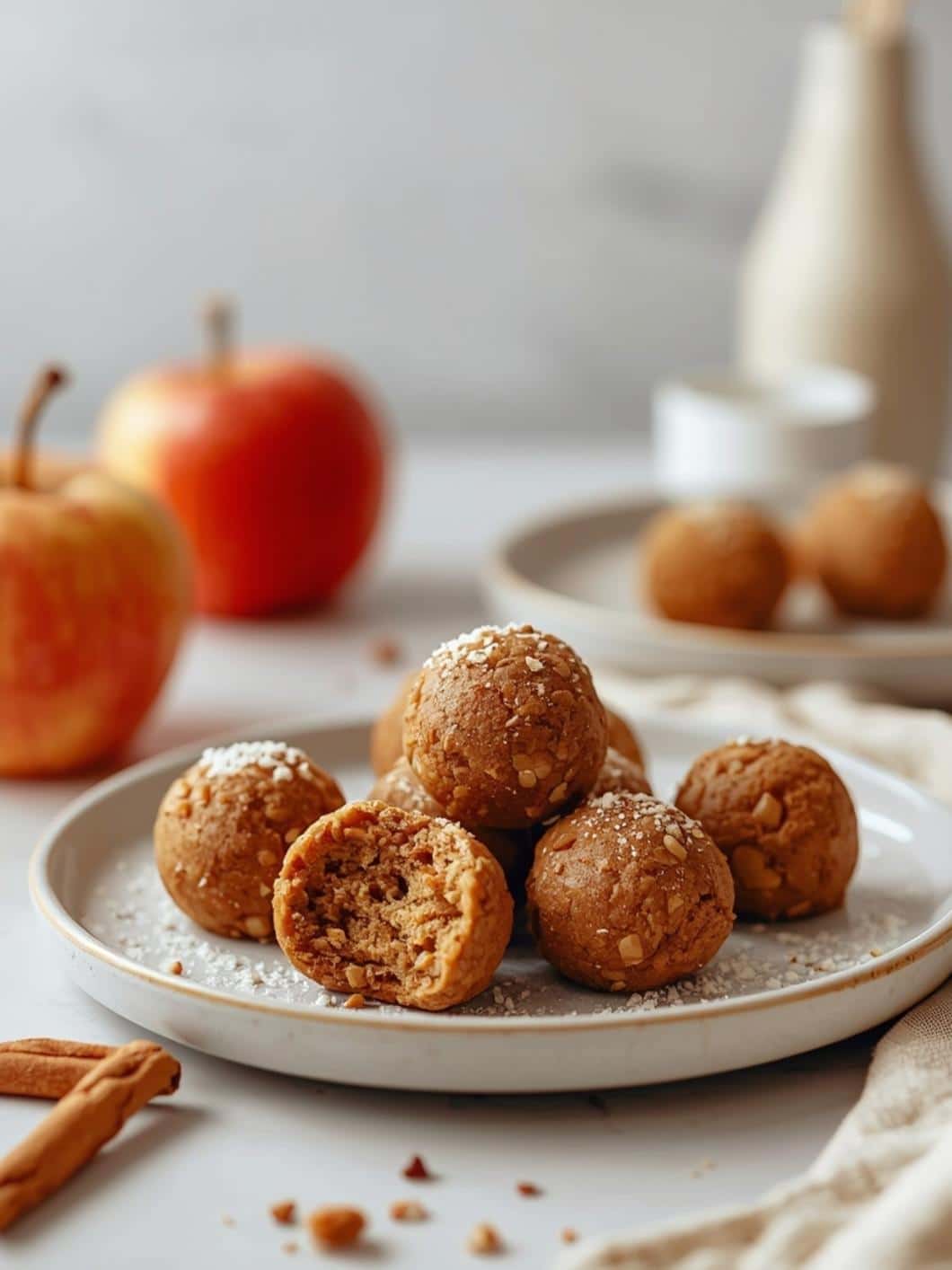 Apple Cinnamon Energy Balls: Easy No-Bake Recipe