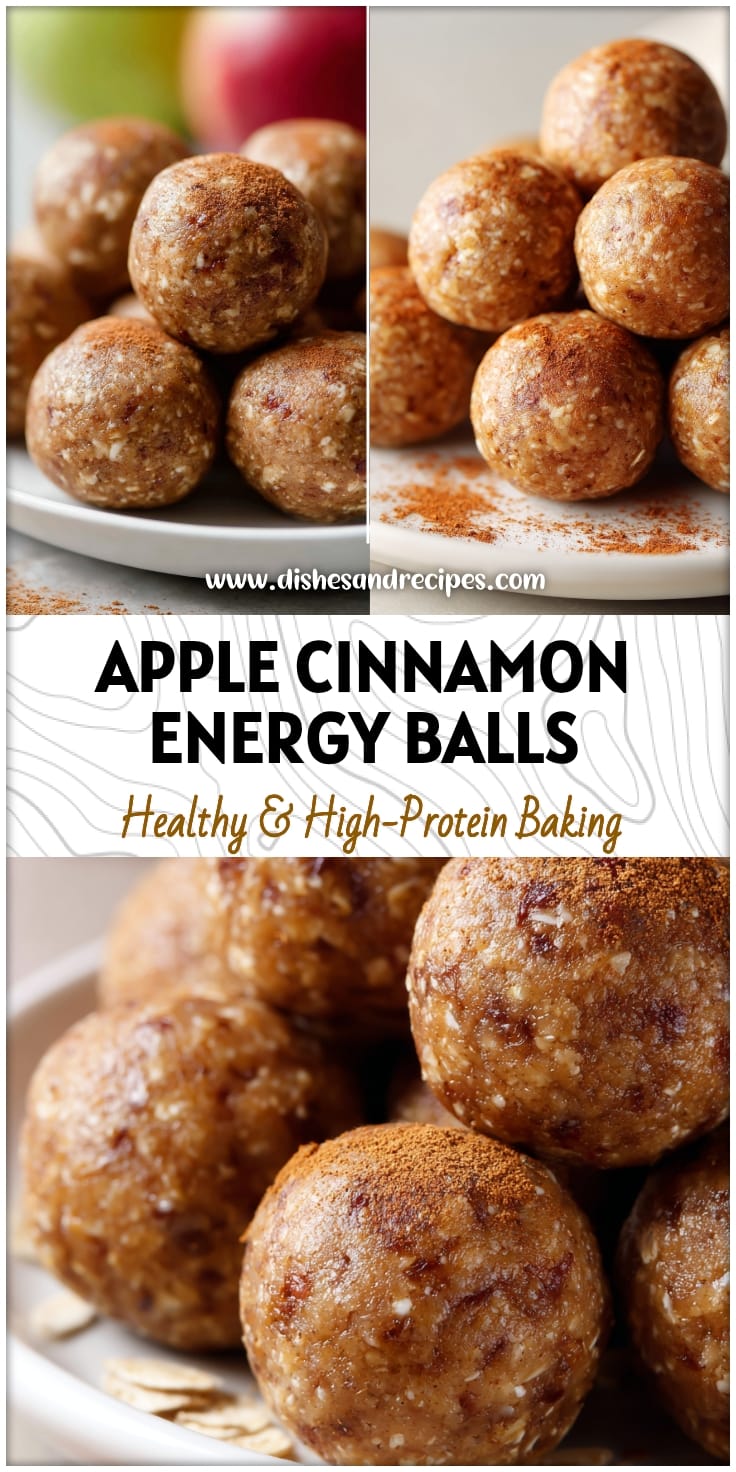 Apple Cinnamon Energy Balls: Easy No-Bake Recipe