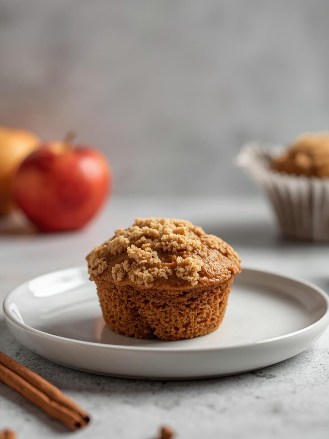 Apple Cinnamon Streusel Muffins: Bakery-Style Recipe