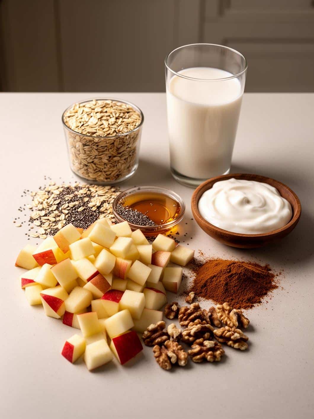 Apple Pie Overnight Oats: Easy & Healthy Breakfast Idea