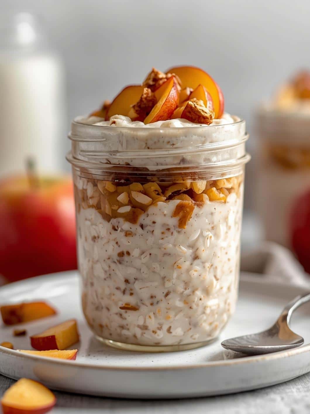 Apple Pie Overnight Oats: Easy & Healthy Breakfast Idea