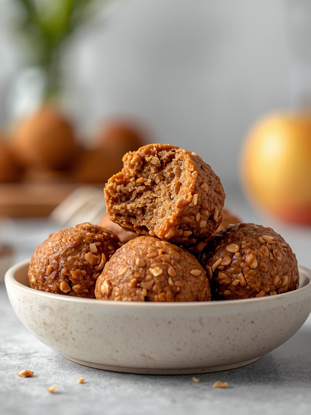 Apple Pie Protein Energy Balls: Healthy & Delicious High-Protein Snack