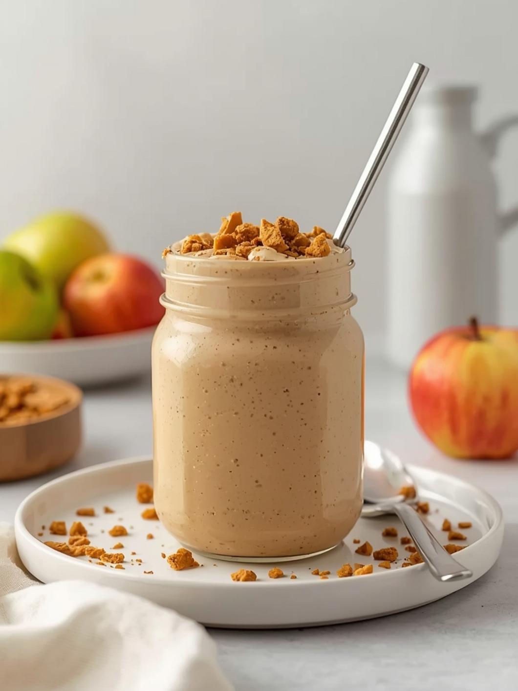 Apple Pie Protein Smoothie: Healthy Breakfast & Snack Idea 15 Apple Pie Protein Smoothie: Healthy Breakfast & Snack Idea