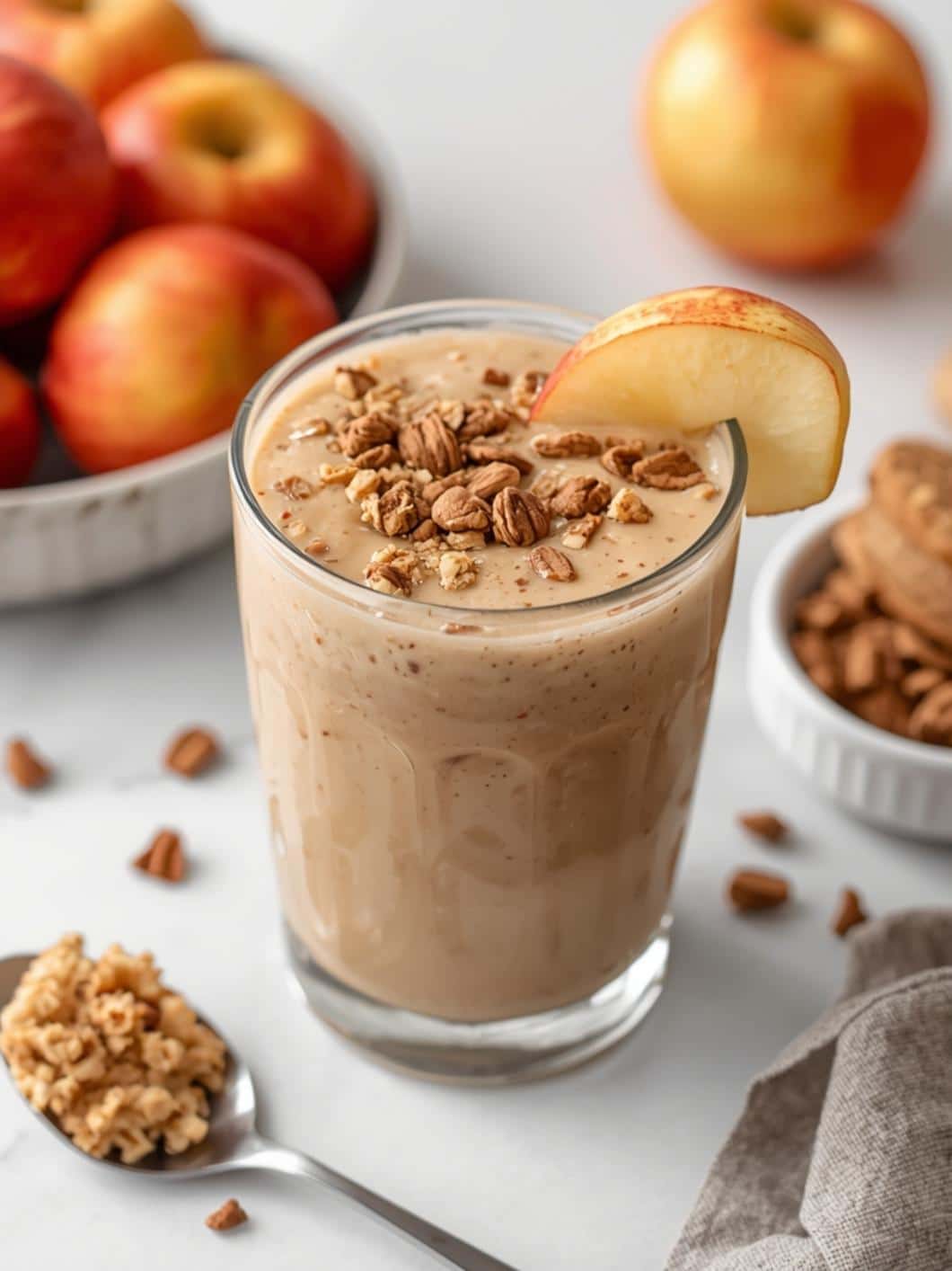Apple Pie Protein Smoothie: Healthy Breakfast & Snack Idea 11 Apple Pie Protein Smoothie: Healthy Breakfast & Snack Idea