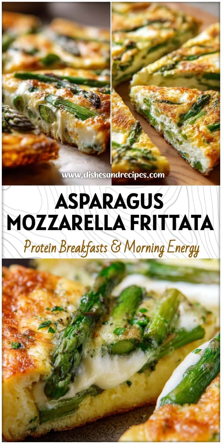 Easy Asparagus & Mozzarella Frittata Recipe