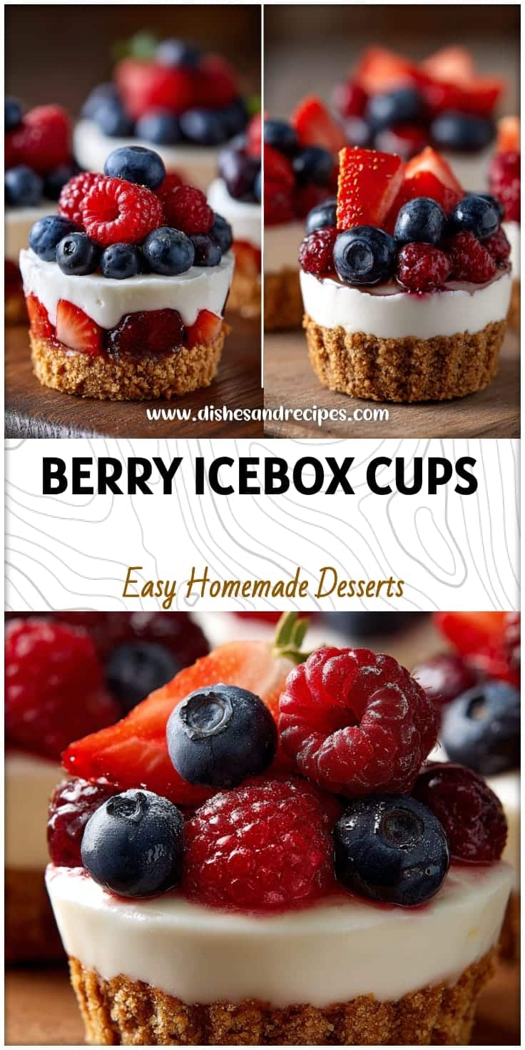 Easy Berry Icebox Cups: Perfect No-Bake Summer Dessert