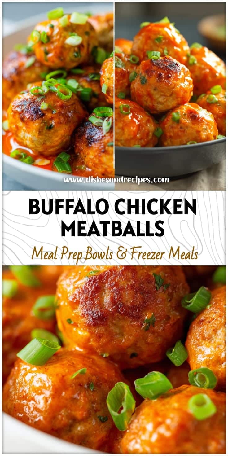 Healthy Buffalo Chicken Meatballs Recipe