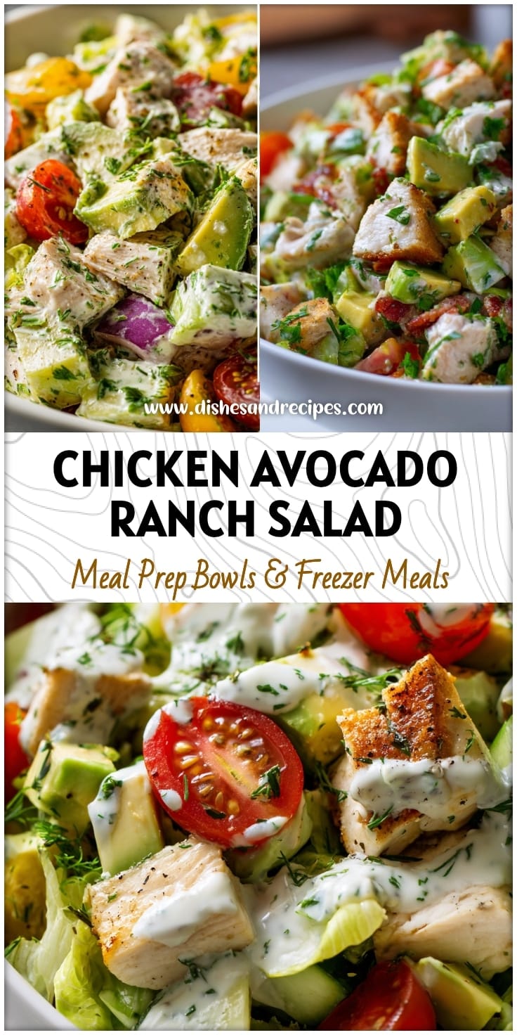 Chicken & Avocado Ranch Chopped Salad 14 Chicken & Avocado Ranch Chopped Salad