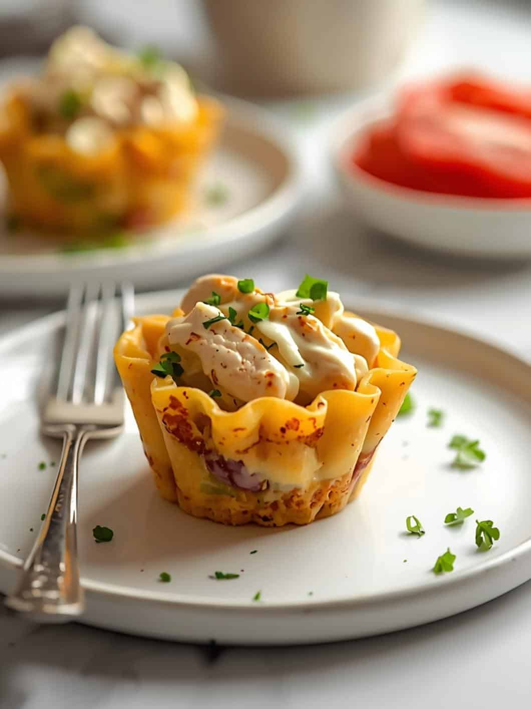 Chicken Caesar Pasta Salad Cups: Easy Lunch & Dinner Idea 15 Chicken Caesar Pasta Salad Cups: Easy Lunch & Dinner Idea