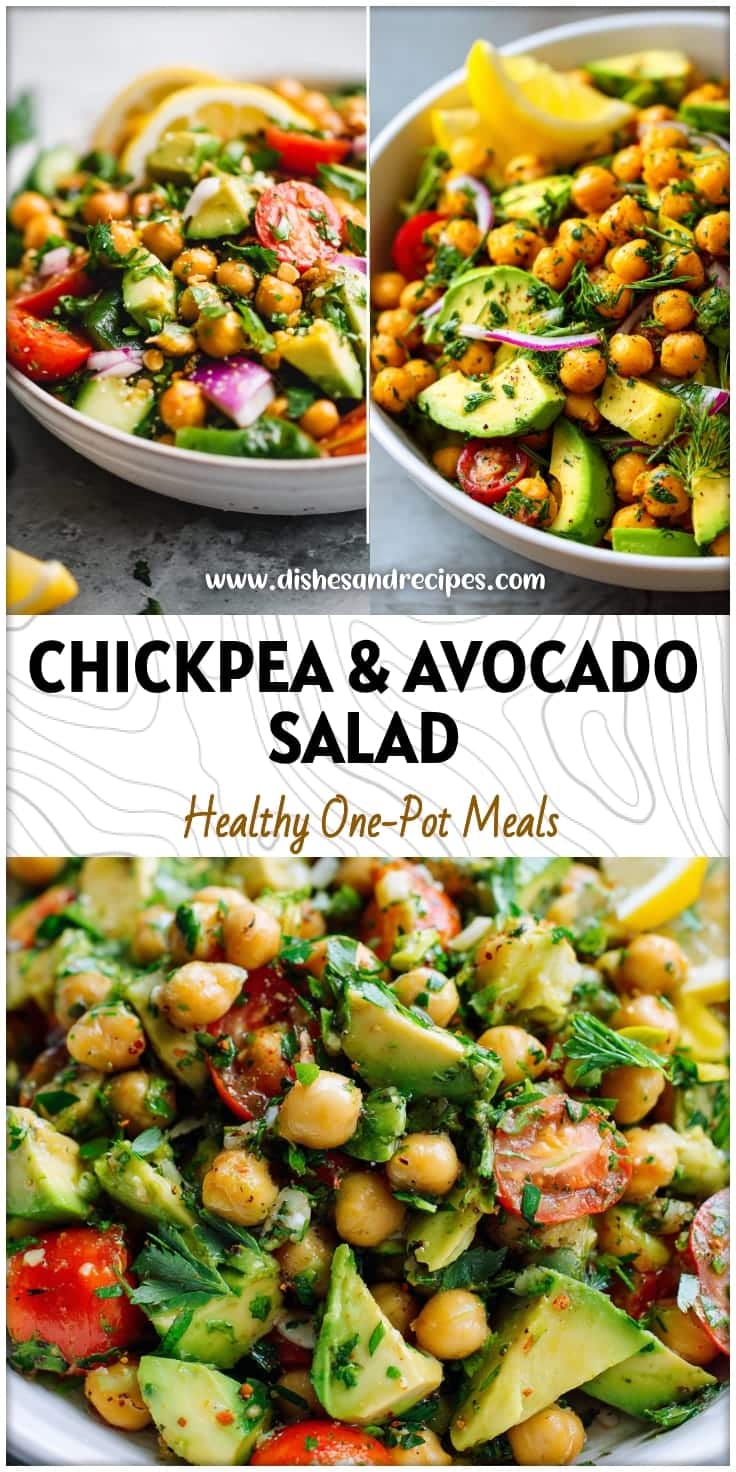 Spring Chickpea & Avocado Salad: Healthy Lunch & Meal Prep Recipe 14 Spring Chickpea & Avocado Salad: Healthy Lunch & Meal Prep Recipe