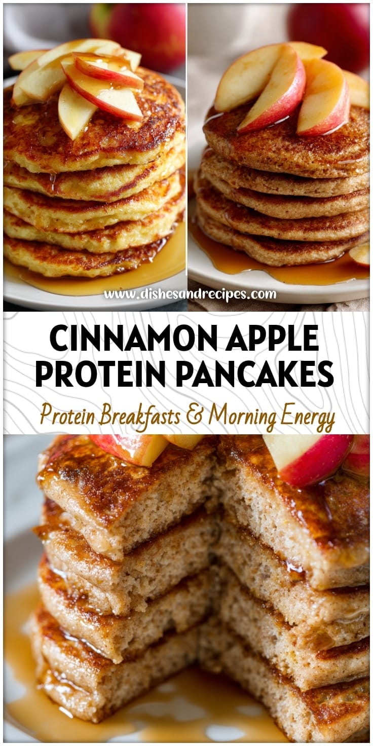 Cinnamon Apple Protein Pancakes: Healthy & Easy Brunch Idea