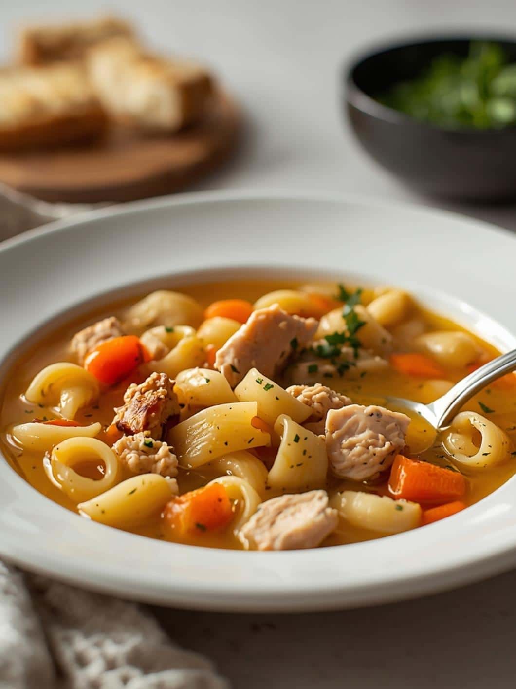 Classic Chicken Noodle Soup: Cozy Fall Recipe