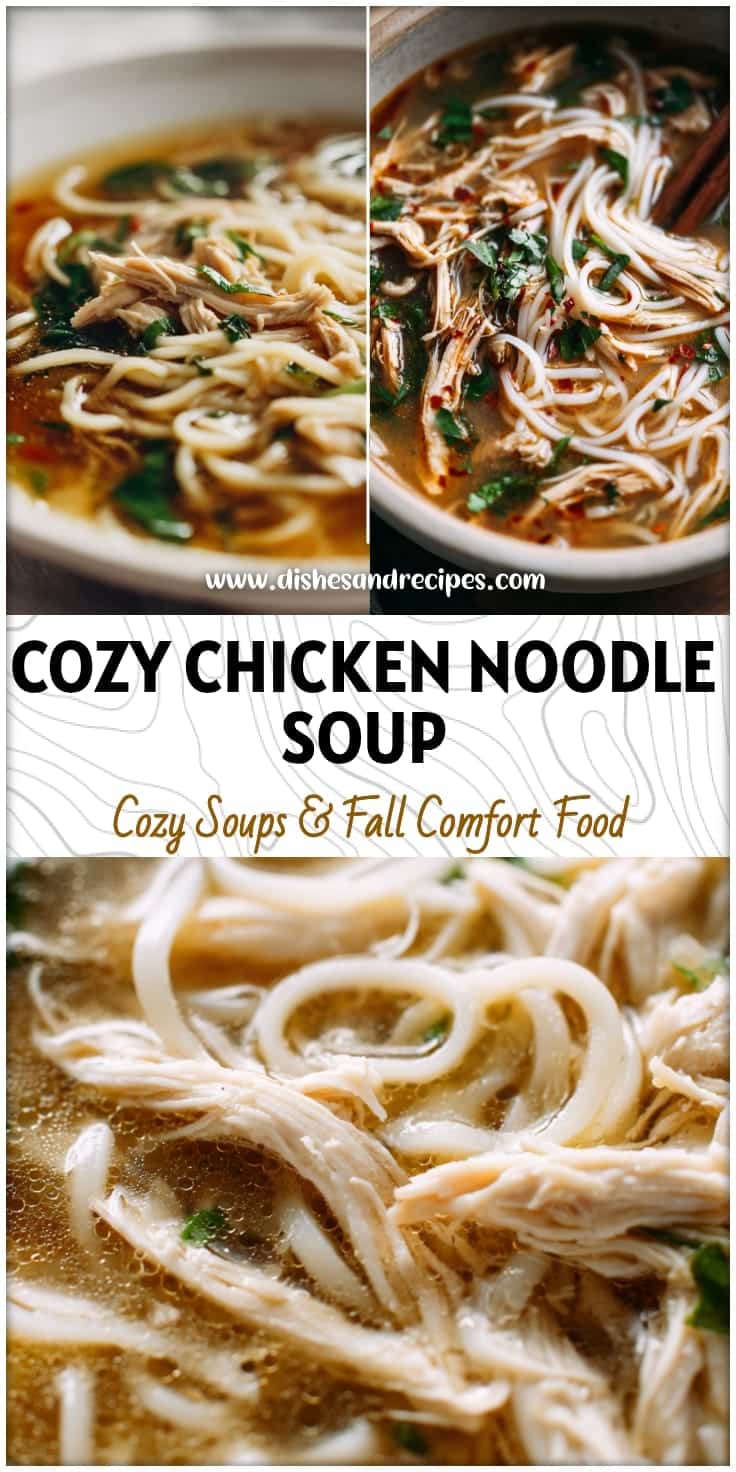 Cozy Classic Chicken Noodle Soup: Healthy & Flavorful Asian-Inspired Recipe