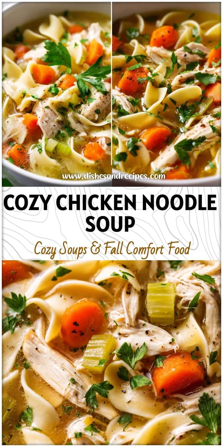 Classic Chicken Noodle Soup: Cozy Fall Recipe