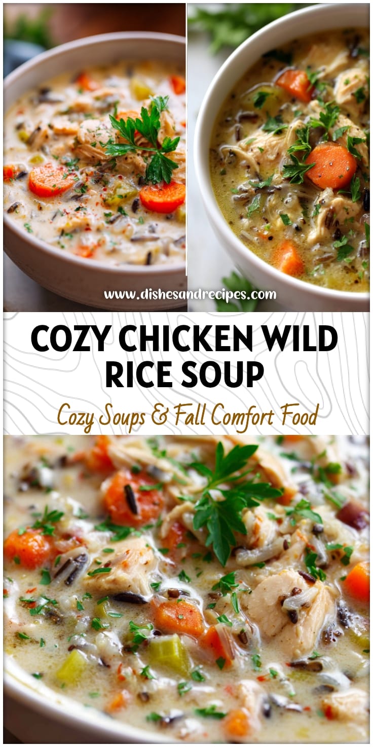 Cozy Chicken & Wild Rice Soup Recipe