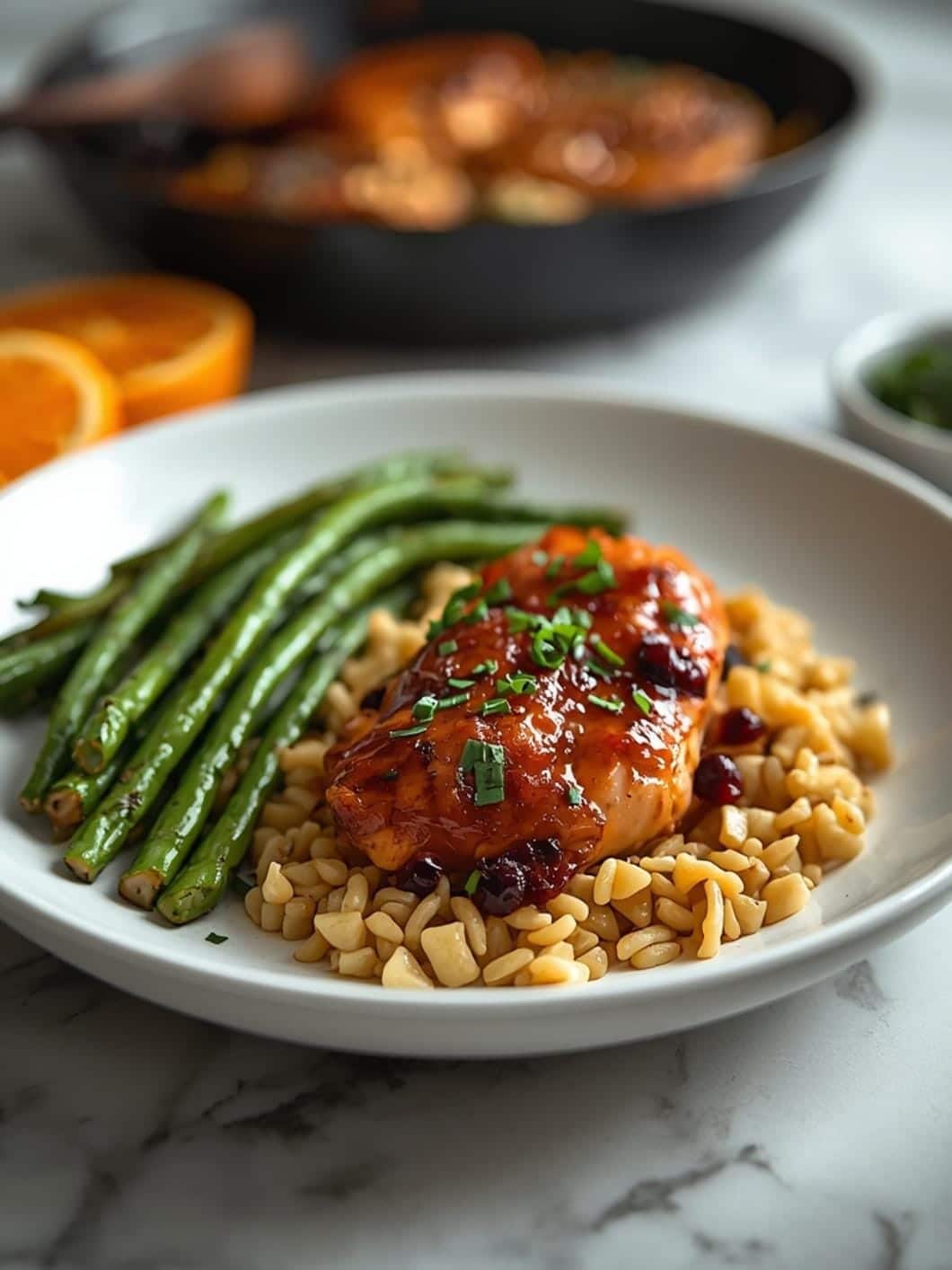 Cranberry Balsamic Chicken Skillet: Easy One-Pan Dinner