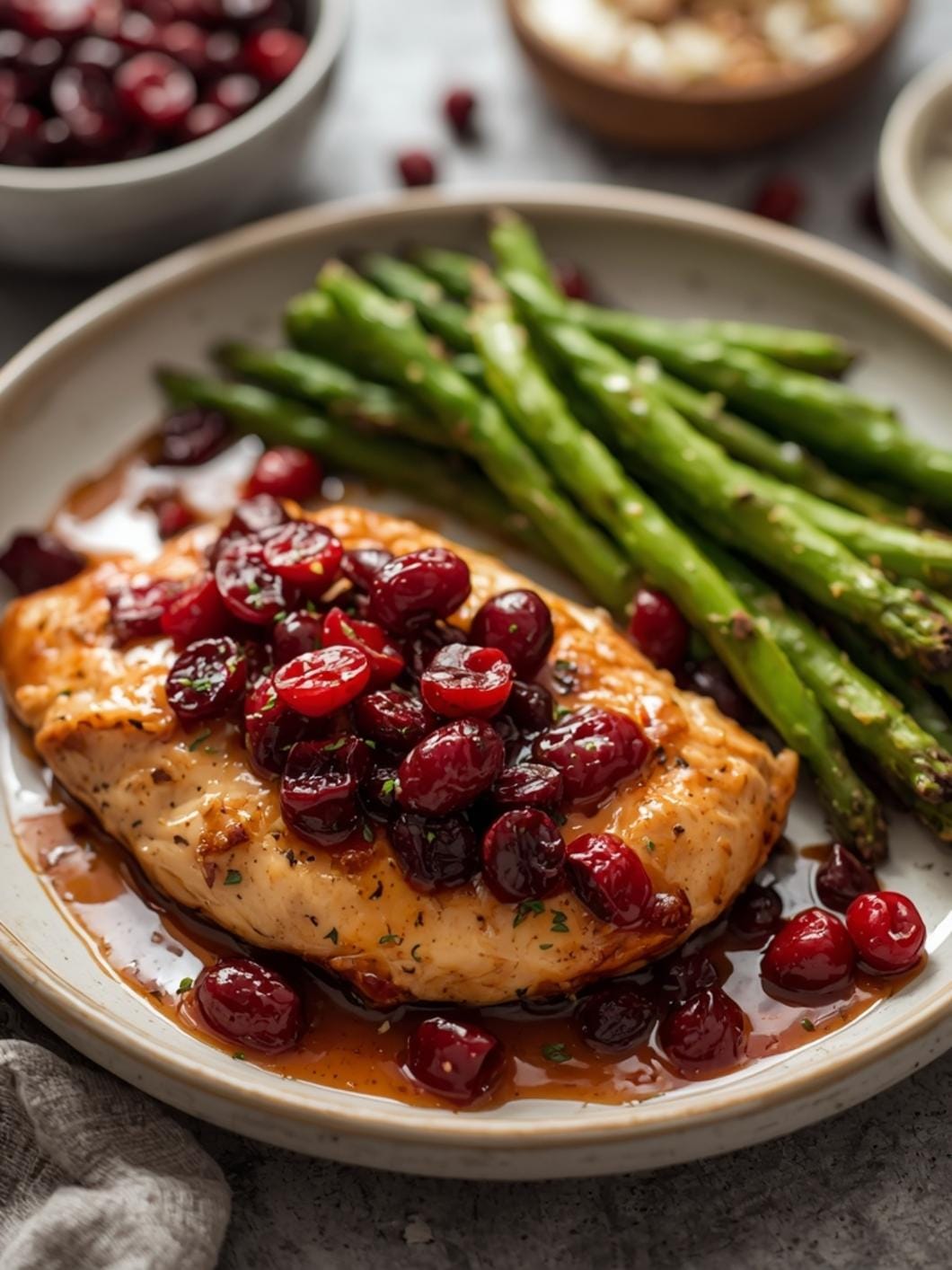 Cranberry Glazed Chicken Breasts: Easy Dinner Recipe