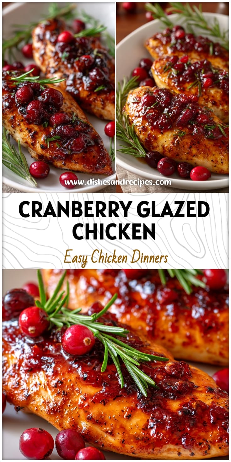 Cranberry Glazed Chicken Breasts: Easy Dinner Recipe