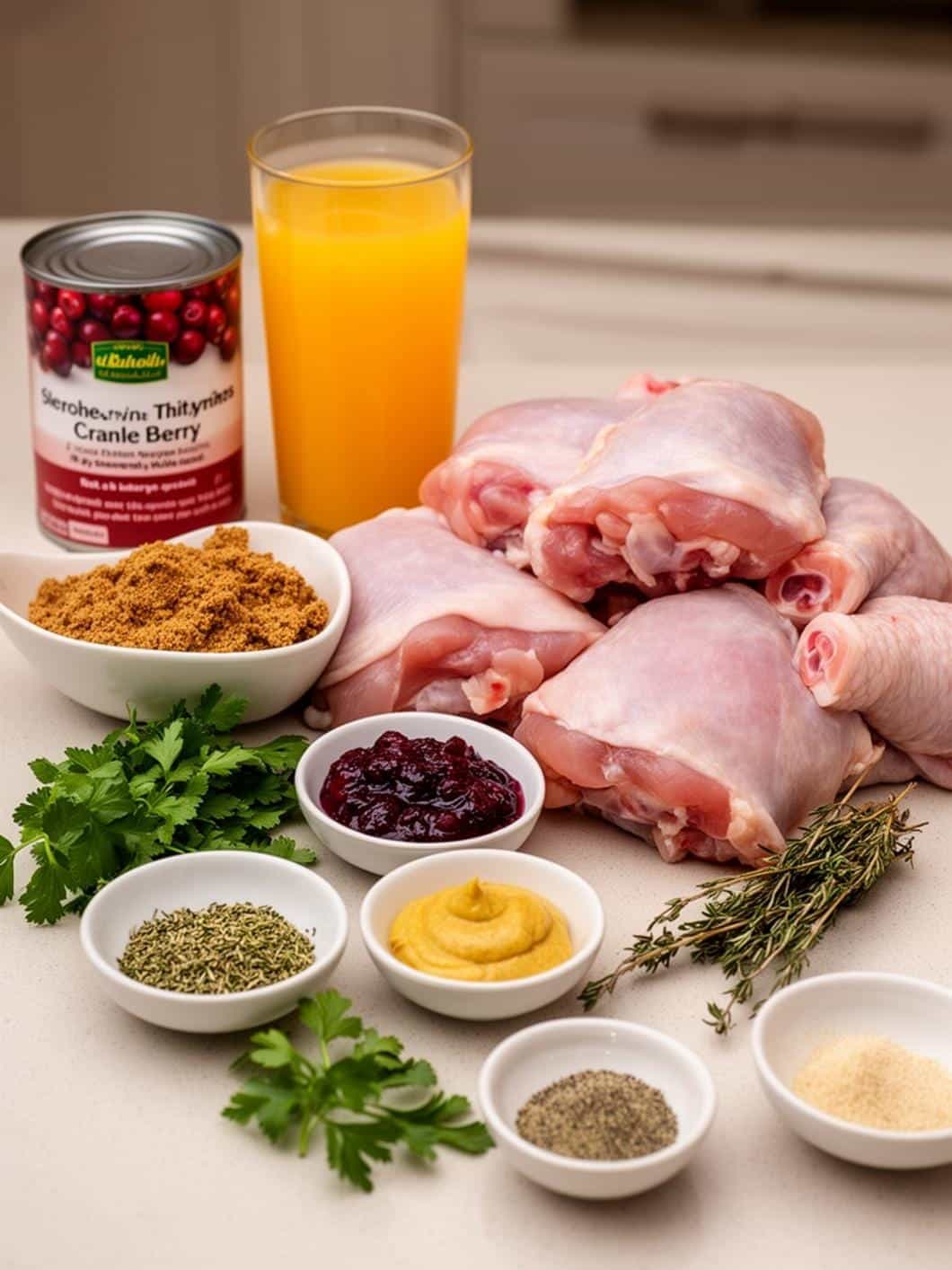 Cranberry Orange Chicken Thighs: Easy Winter Dinner Recipe