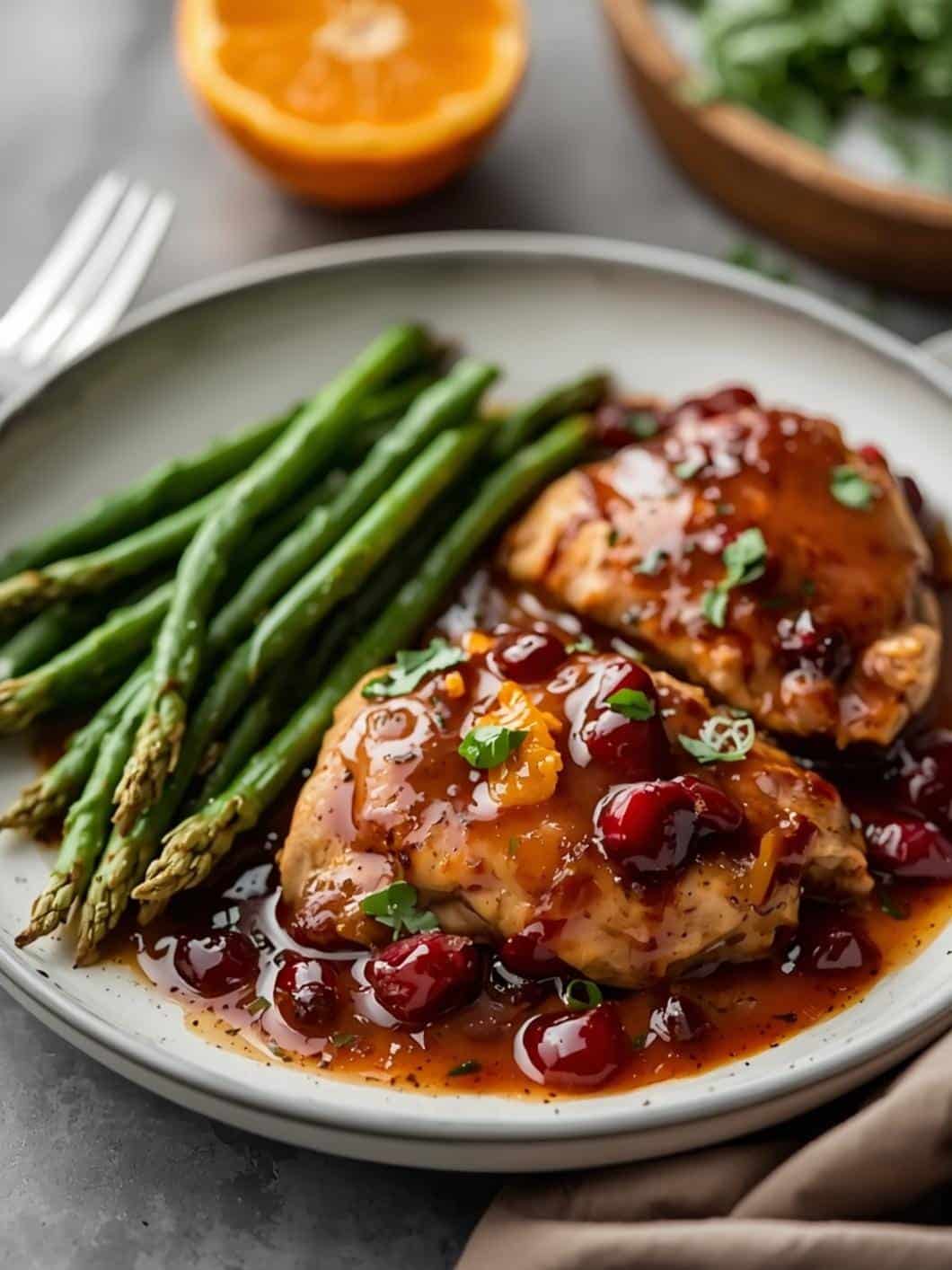 Cranberry Orange Chicken Thighs: Easy Winter Dinner Recipe