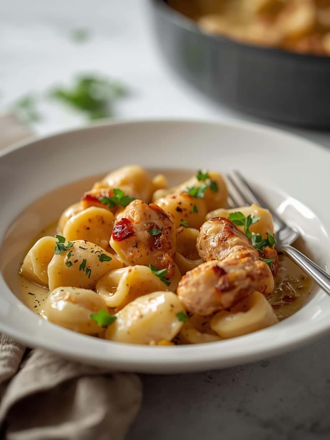 Creamy Chicken Gnocchi Skillet: Easy Dinner Recipe
