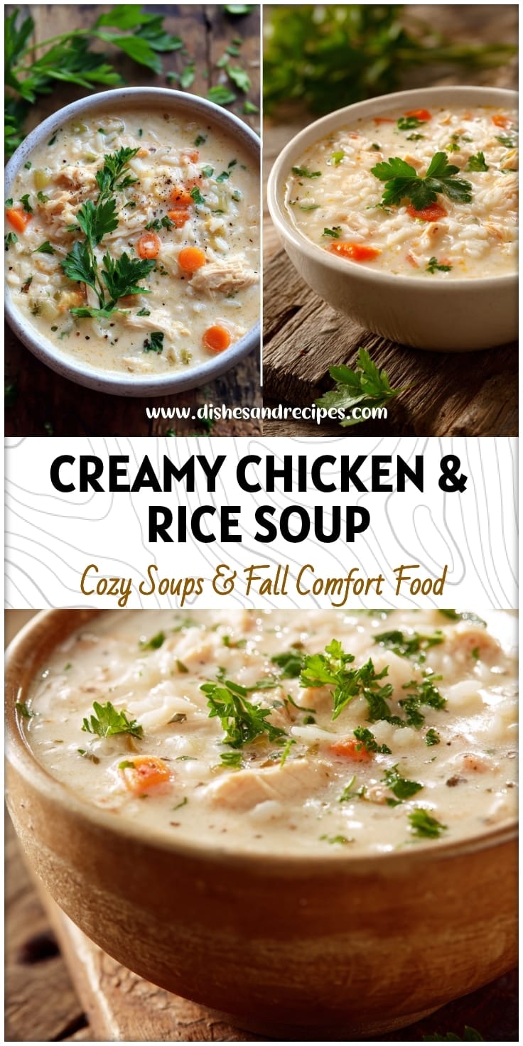 Creamy Chicken & Rice Soup: Easy Comfort Food for Busy Weeknights