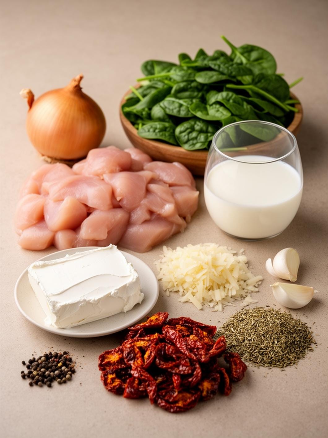 Creamy Tuscan Chicken Without Heavy Cream