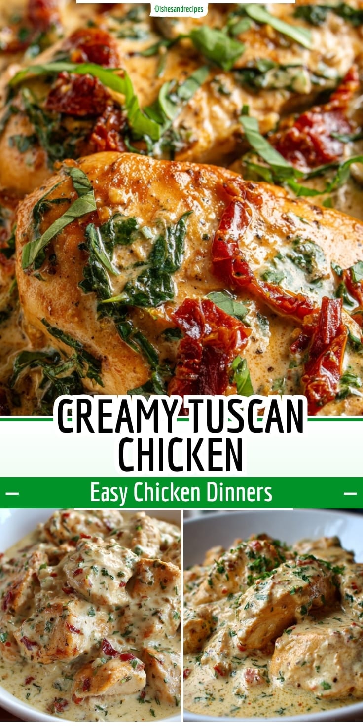 Creamy Tuscan Chicken Without Heavy Cream