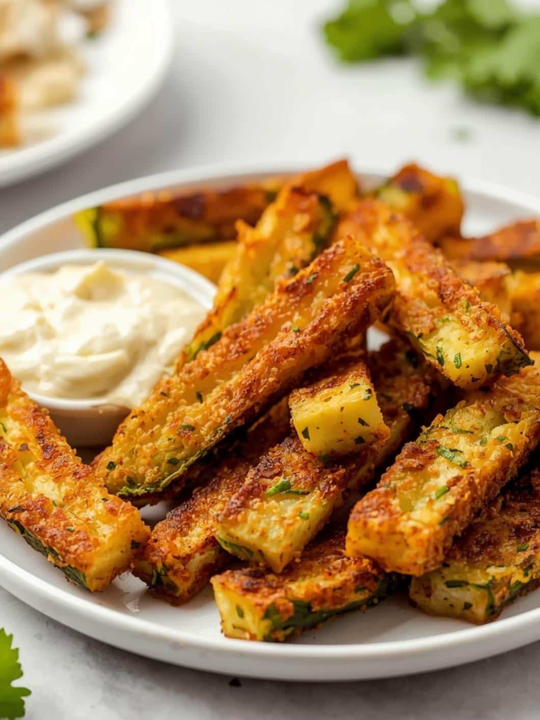 Crispy Air-Fryer Zucchini Fries - Healthy & Easy Snack or Side! 15 Crispy Air-Fryer Zucchini Fries - Healthy & Easy Snack or Side!