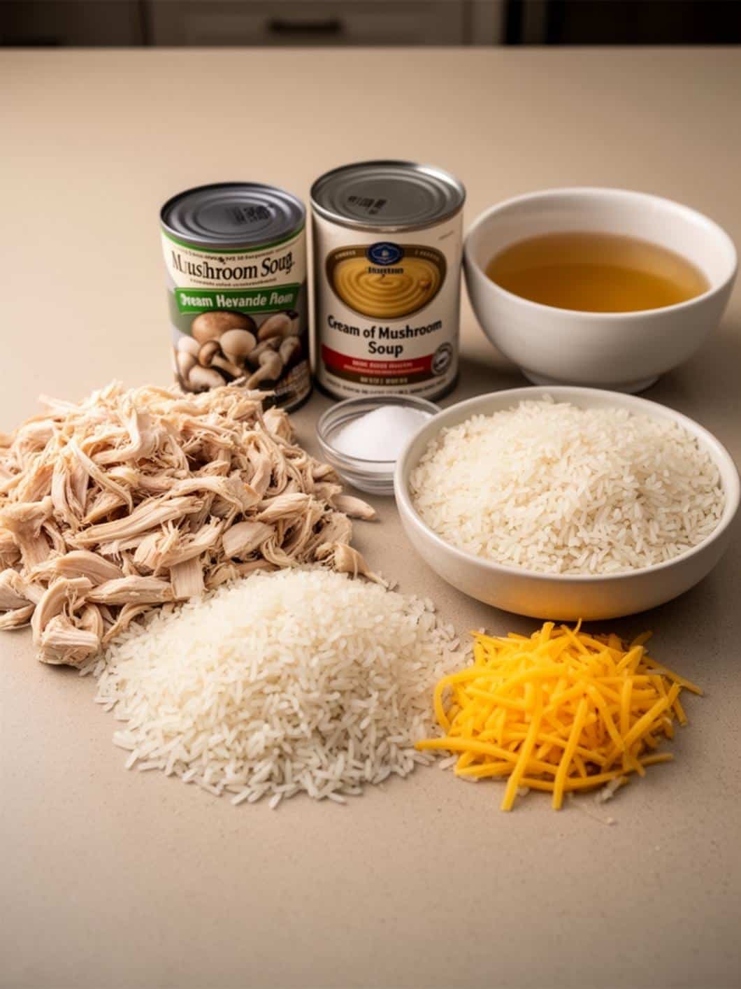 Easy 5-Ingredient Chicken and Rice Casserole for Quick Weeknight Dinners