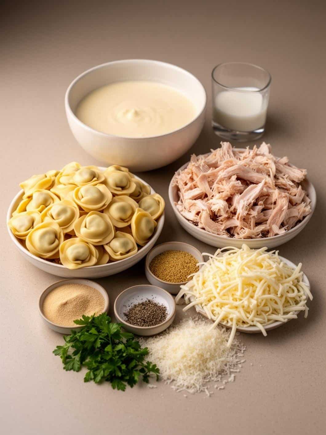 Easy Chicken Alfredo Tortellini Bake Recipe 13 Easy Chicken Alfredo Tortellini Bake Recipe