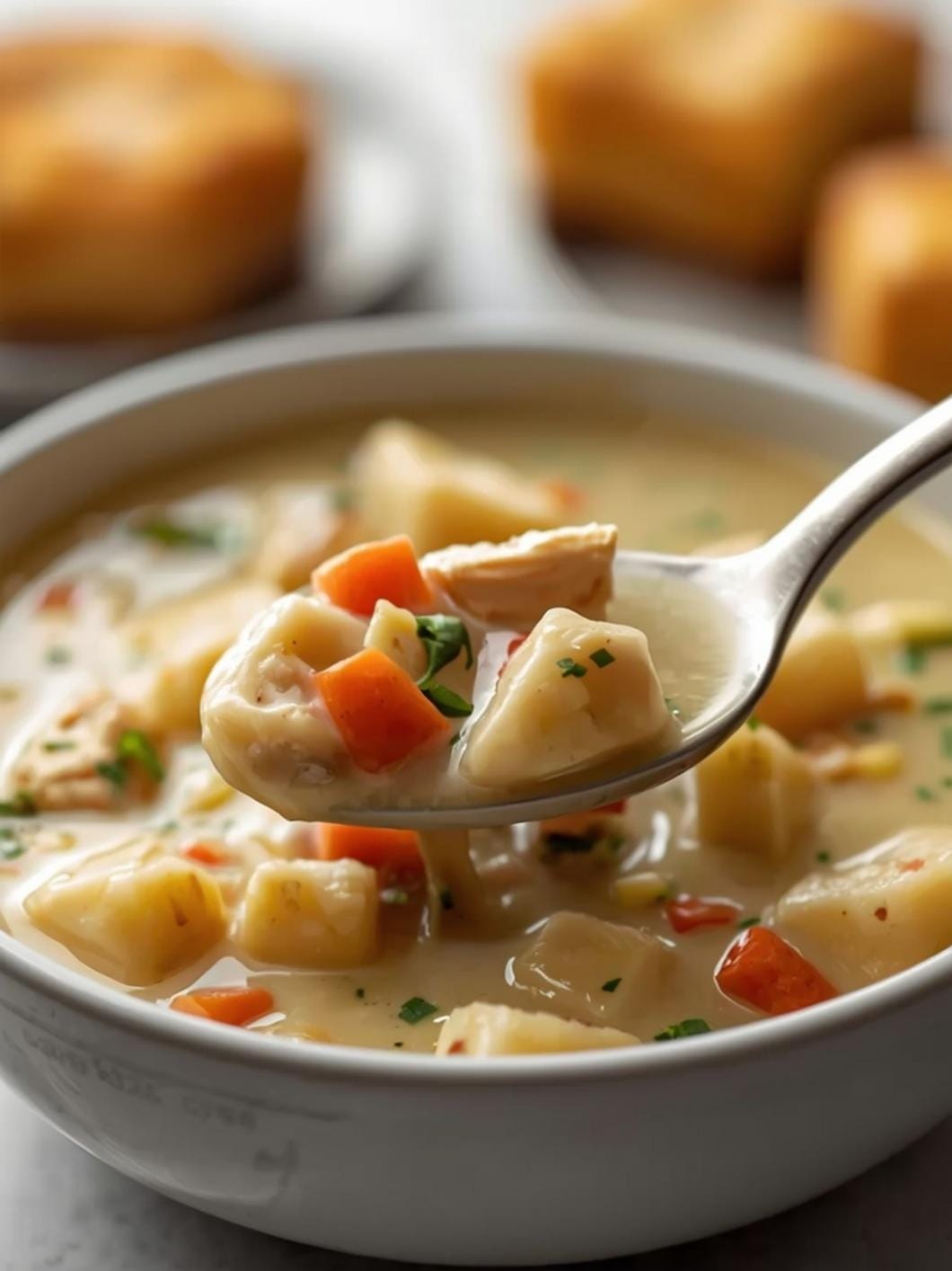 Easy Chicken Pot Pie Soup Recipe: Cozy Comfort in a Bowl