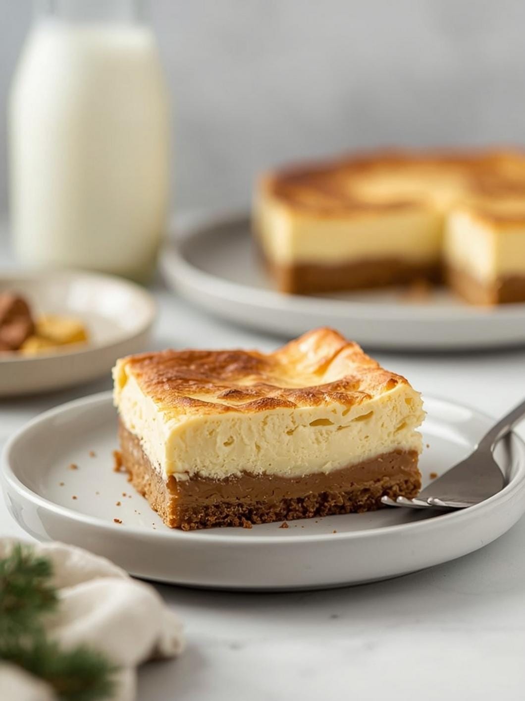 Easy Eggnog Cheesecake Bars Recipe for Holiday Baking