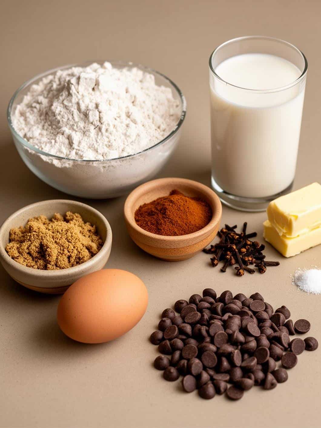 Easy Gingerbread Chocolate Chip Muffins for Breakfast