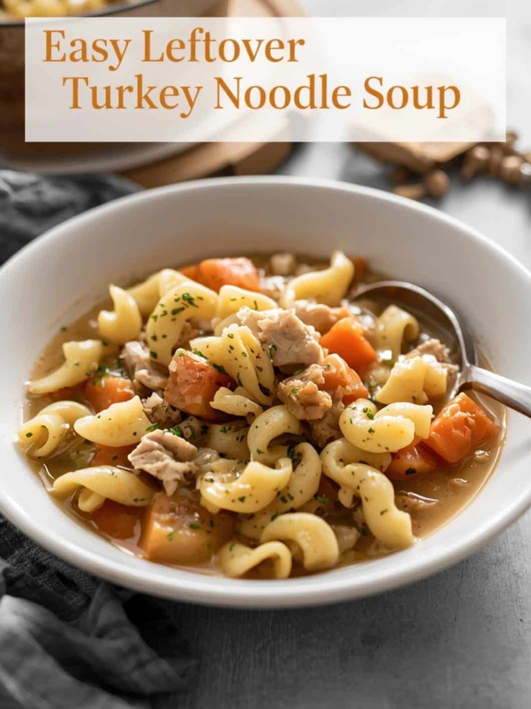 Easy Leftover Turkey Noodle Soup Recipe for a Cozy Meal