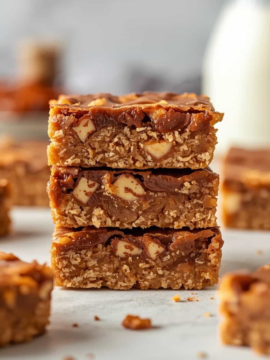Easy No-Bake Protein Bars (No Weird Ingredients!)
